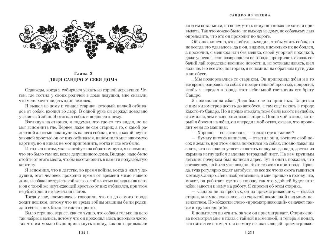 Сандро из Чегема в 2 томах (комплект), Отрывок из книги