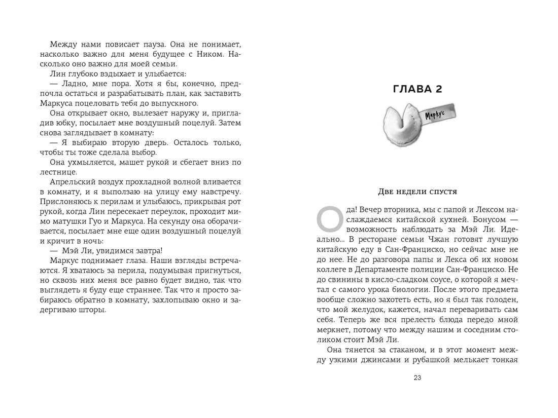 По ту сторону любви, Отрывок из книги