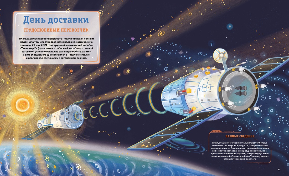 Станция на орбите Земли, Отрывок из книги