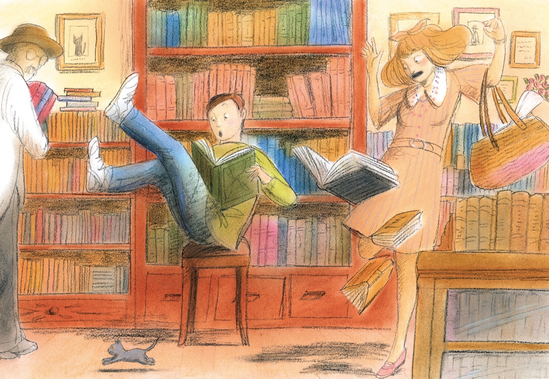 Котёнок Руби из книжной лавки. Книга 1, Отрывок из книги