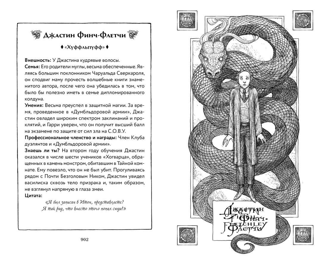 Гарри Поттер и Орден Феникса (Хуффльпуфф), Отрывок из книги
