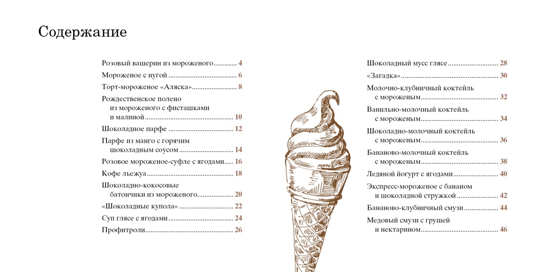 Мороженое и сорбе. Коллекция лучших рецептов (набор из 4-х книг), Отрывок из книги