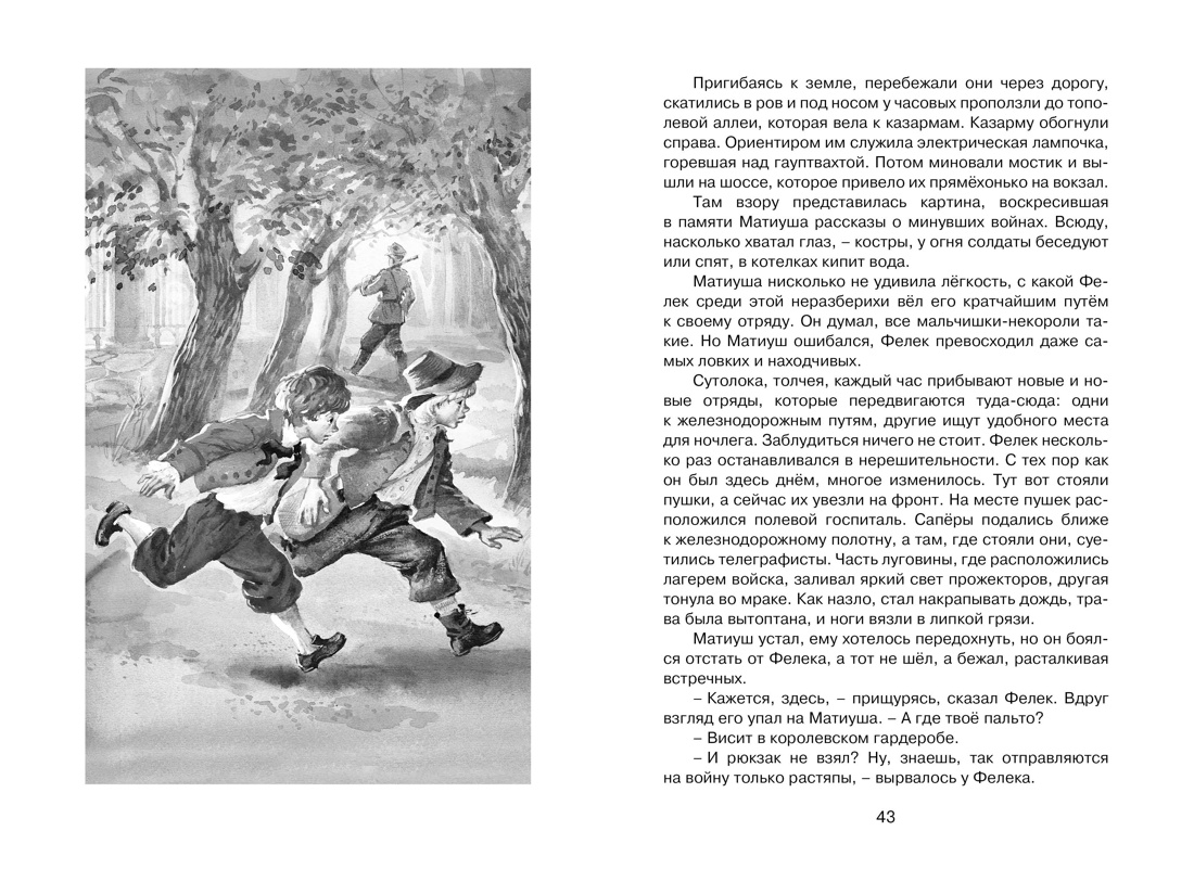 Король Матиуш Первый, Отрывок из книги