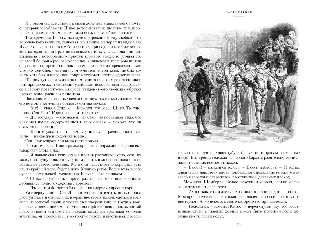 Графиня де Монсоро, Отрывок из книги