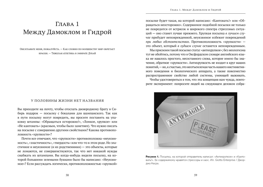 Талеб. Антихрупкость. Комплект с ежедневником INCERTO, Отрывок из книги