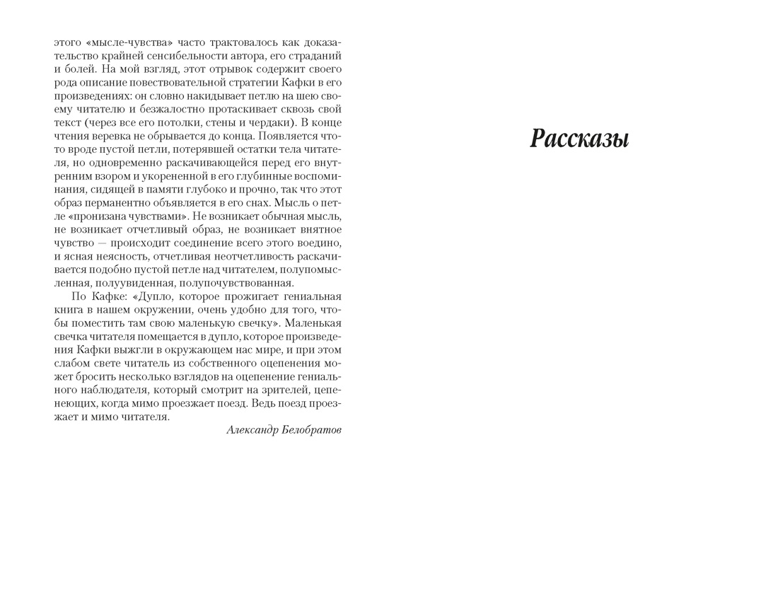 Превращение, Отрывок из книги
