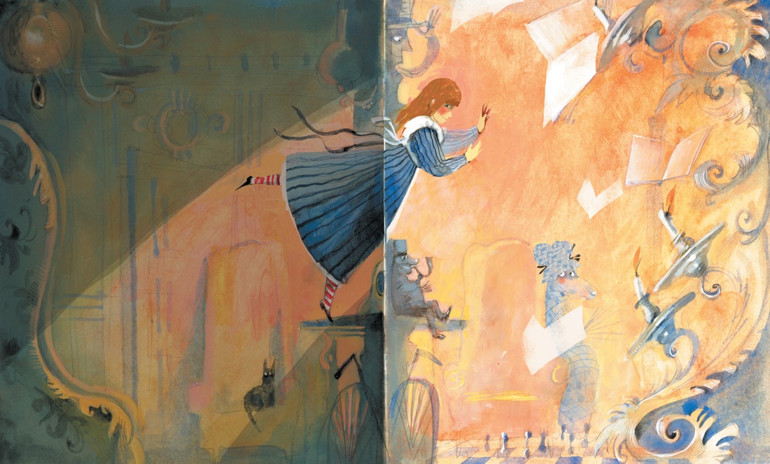 Алиса в Зазеркалье, Отрывок из книги