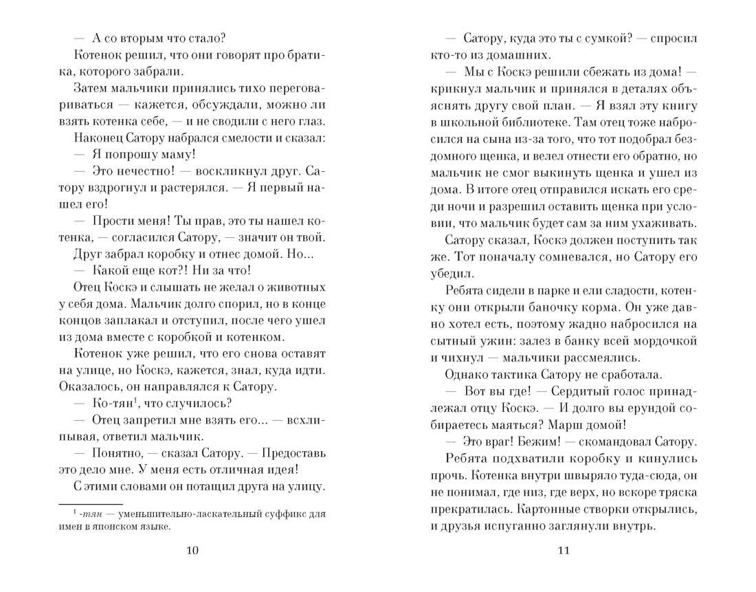 Прощание с котом, Отрывок из книги