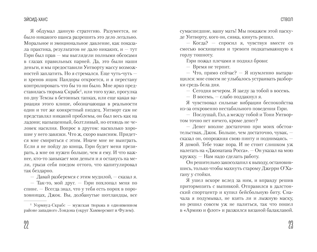 Эйсид-хаус (твердый), Отрывок из книги