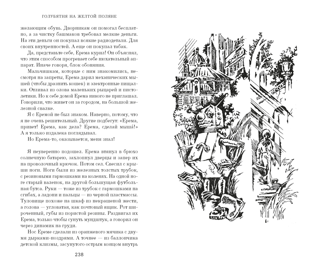 Голубятня на желтой поляне (с илл.), Отрывок из книги