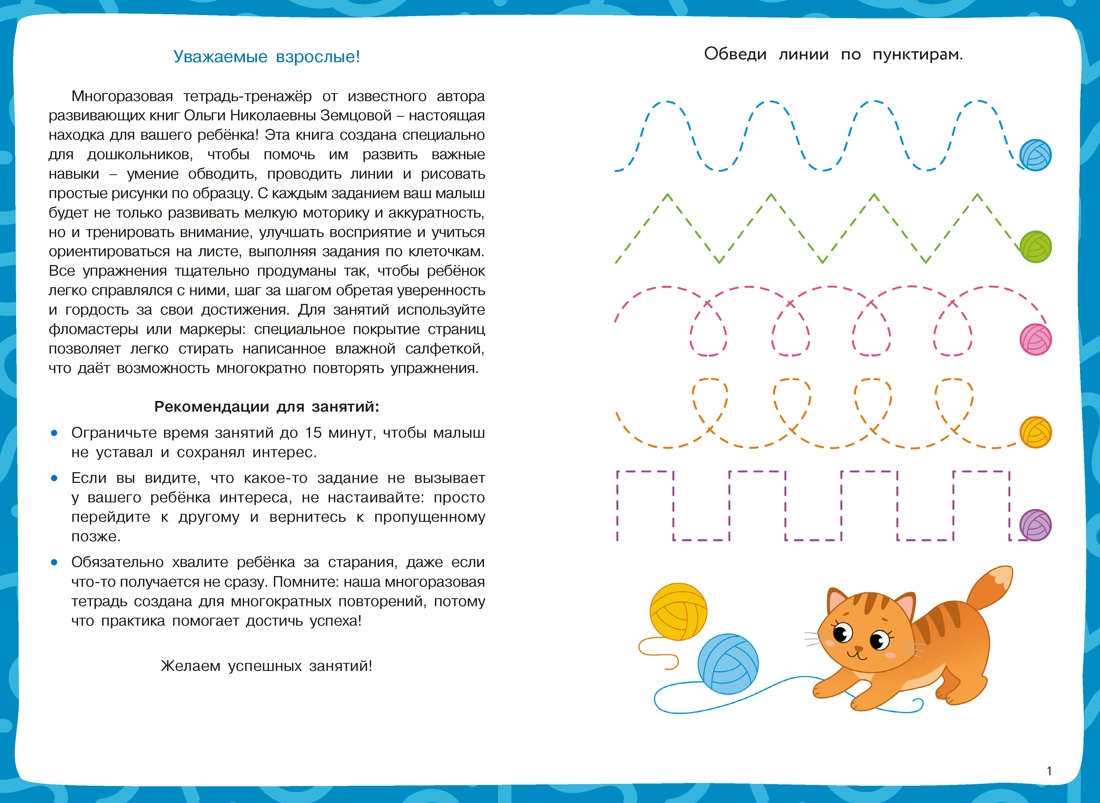 Готовим руку к письму, Ольга Земцова
