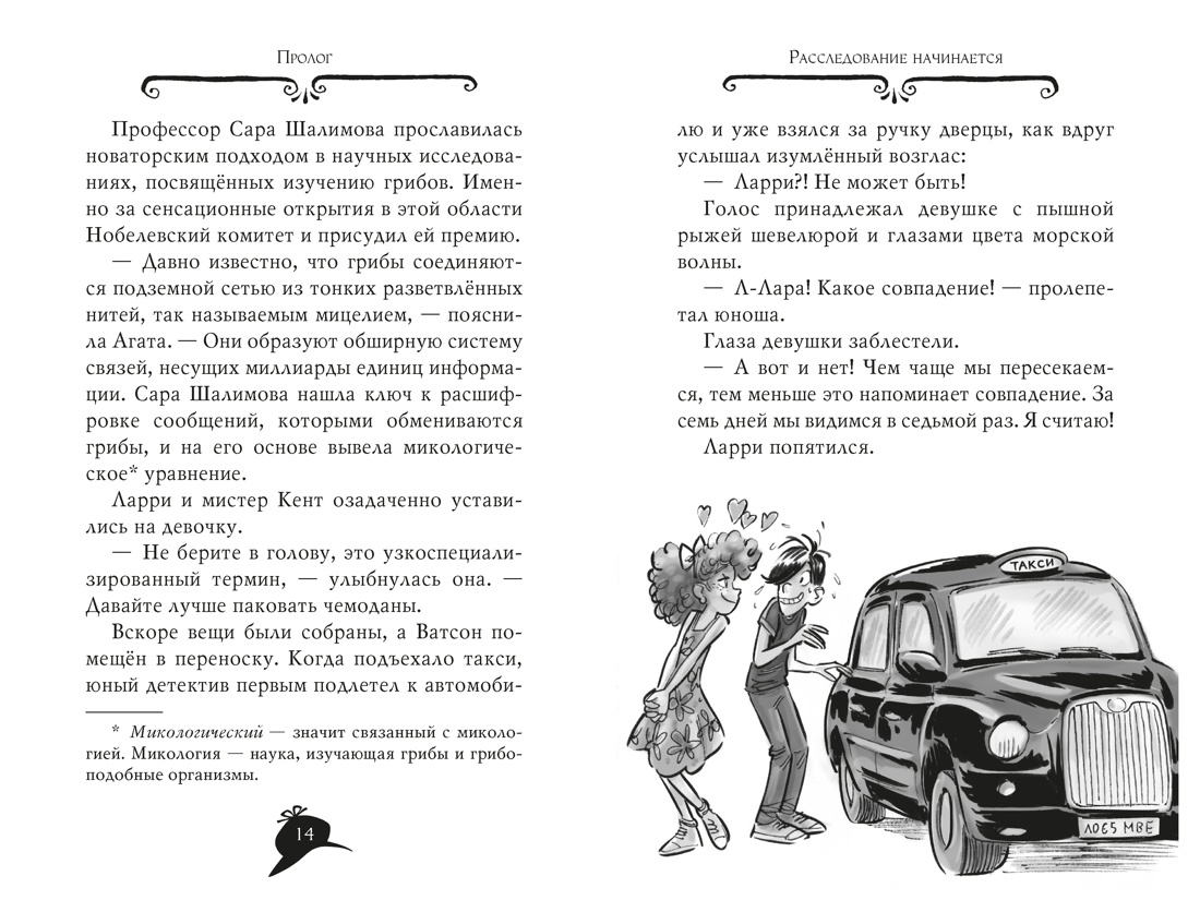 Агата Мистери. Книга 33. Скандал вокруг Нобелевской премии, Отрывок из книги
