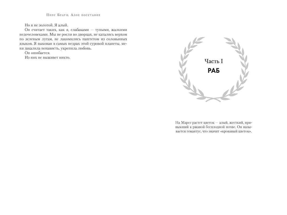 Алое восстание, Отрывок из книги