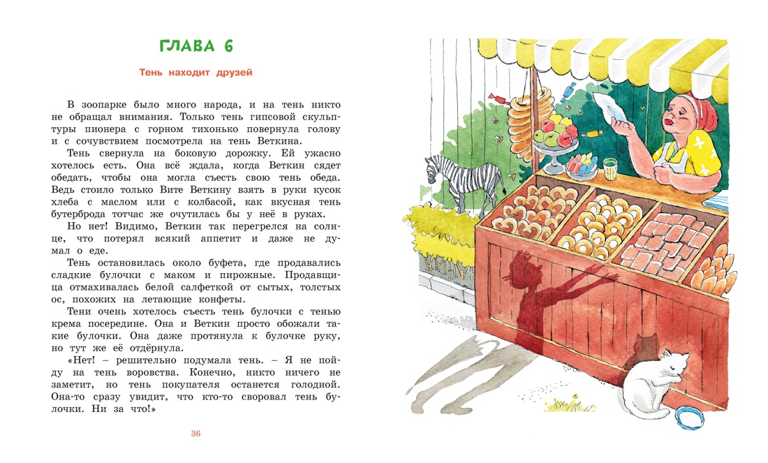 Удивительные приключения мальчика без тени и тени без мальчика, Отрывок из книги