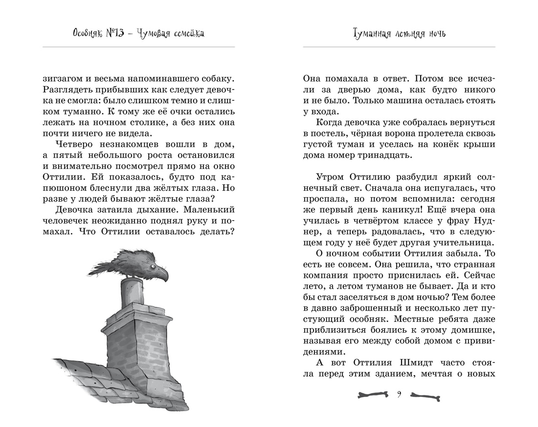 Особняк №13 - Чумовая семейка, Отрывок из книги