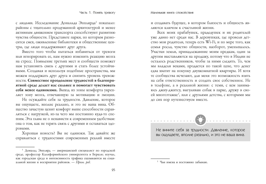 Маленькая книга спокойствия. Гайд для тревожников, Отрывок из книги