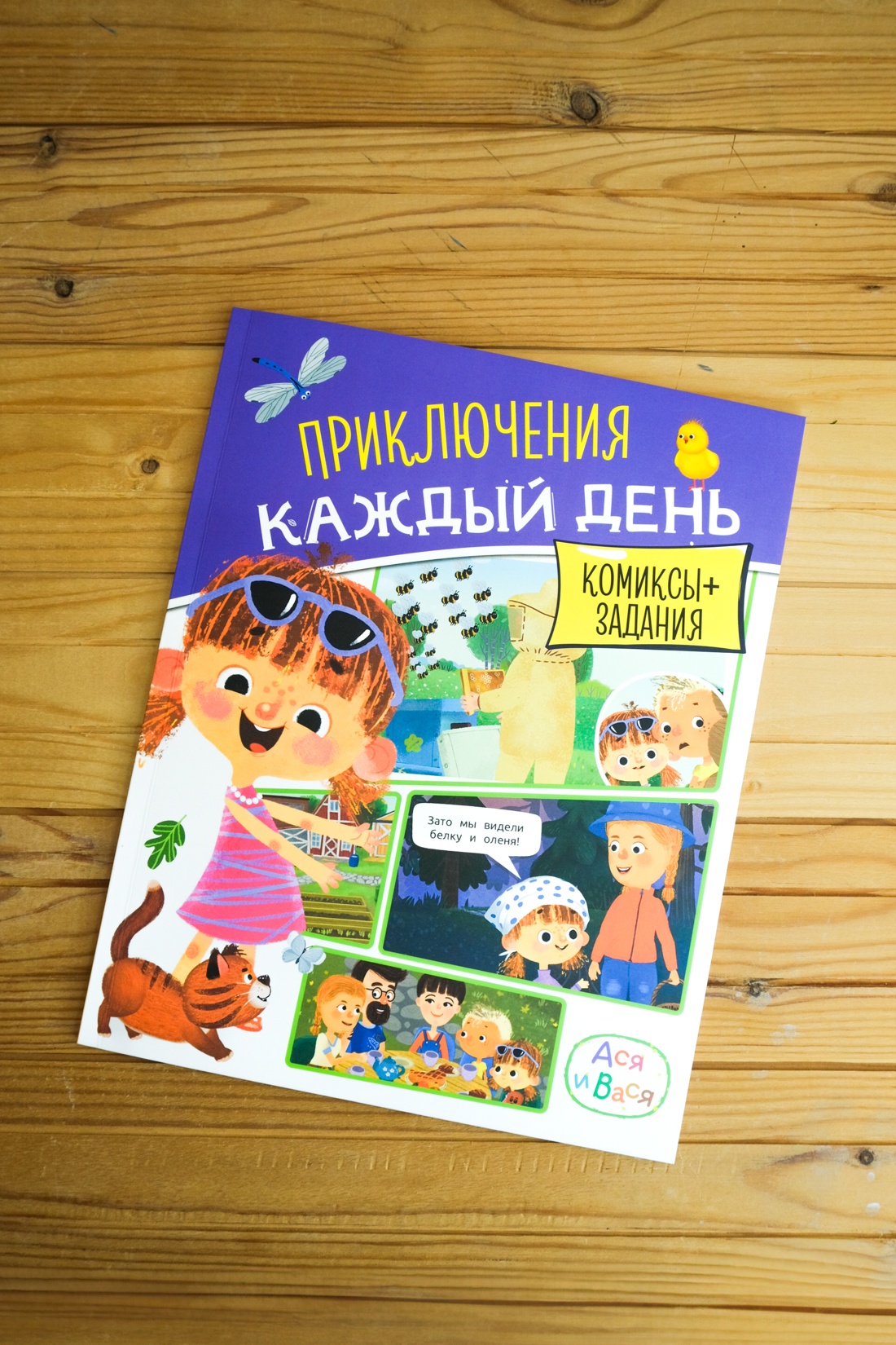 Ася и Вася. Приключения каждый день, Отрывок из книги