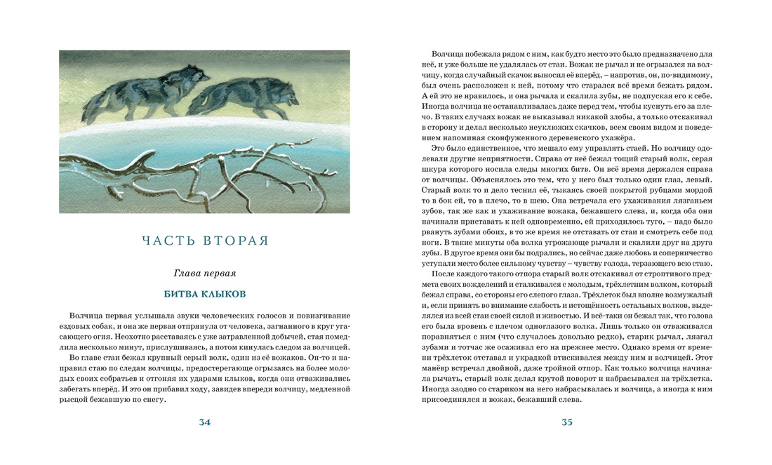 Белый Клык, Отрывок из книги