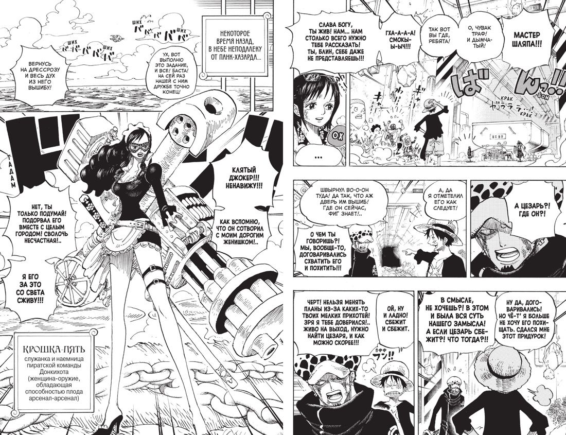 One Piece. Большой куш. Книга 24. Те, кого забыла Дрессроза, Отрывок из книги