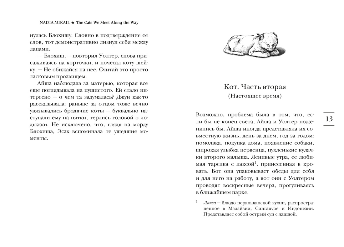 Выходя из дома, не забудьте кота, Отрывок из книги