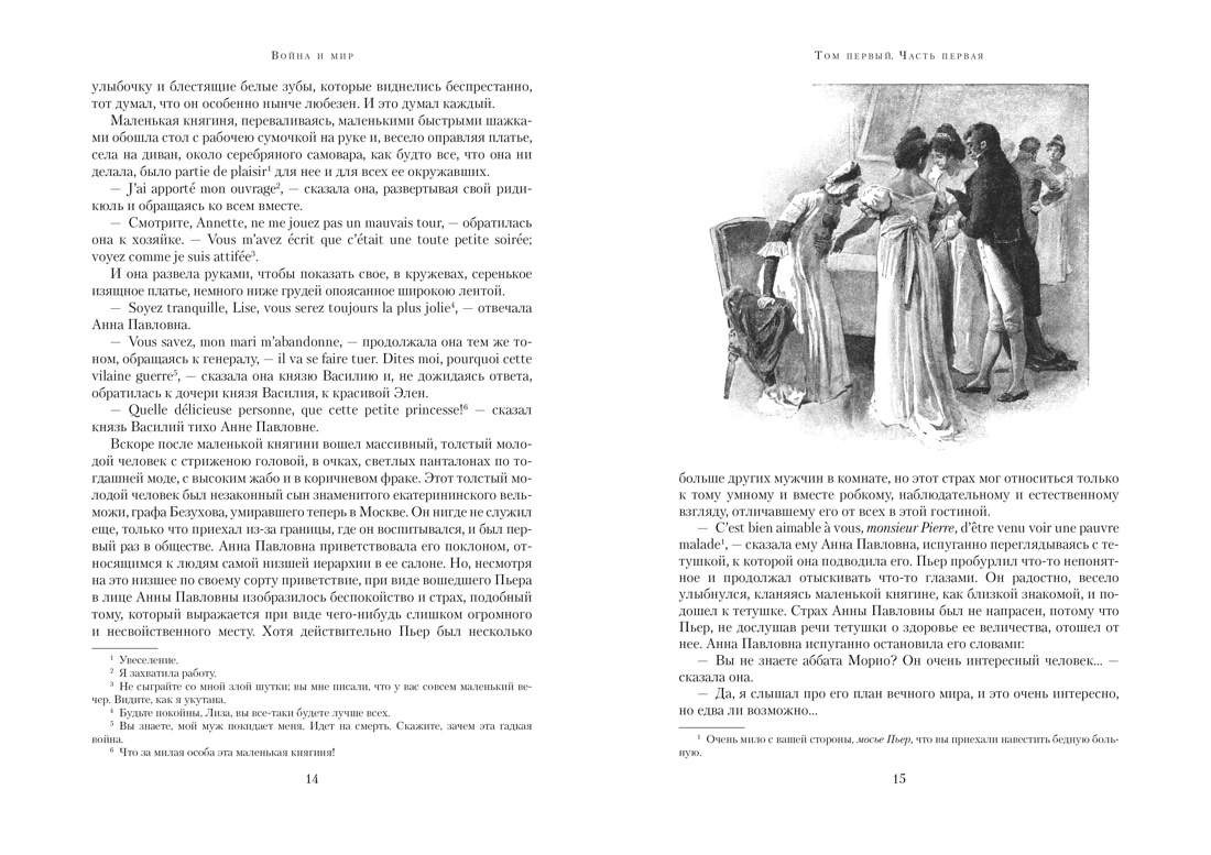 Война и мир (в 2-х книгах) (комплект), Отрывок из книги