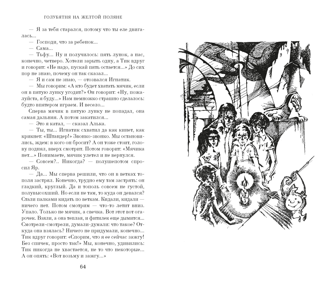 Голубятня на желтой поляне (с илл.), Отрывок из книги