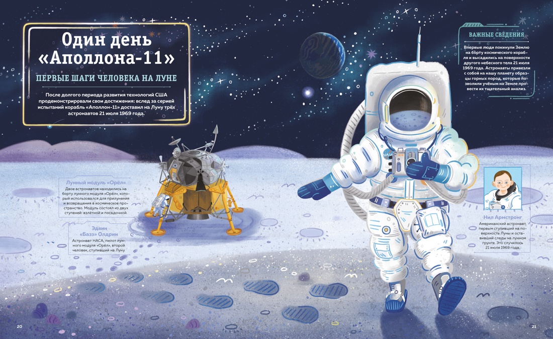 Полёт на Луну, Отрывок из книги