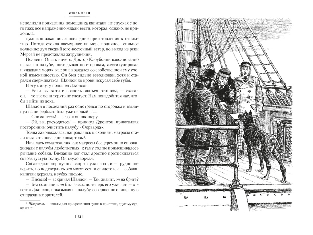 Путешествие и приключения капитана Гаттераса. Найденыш с погибшей «Цинтии», Отрывок из книги