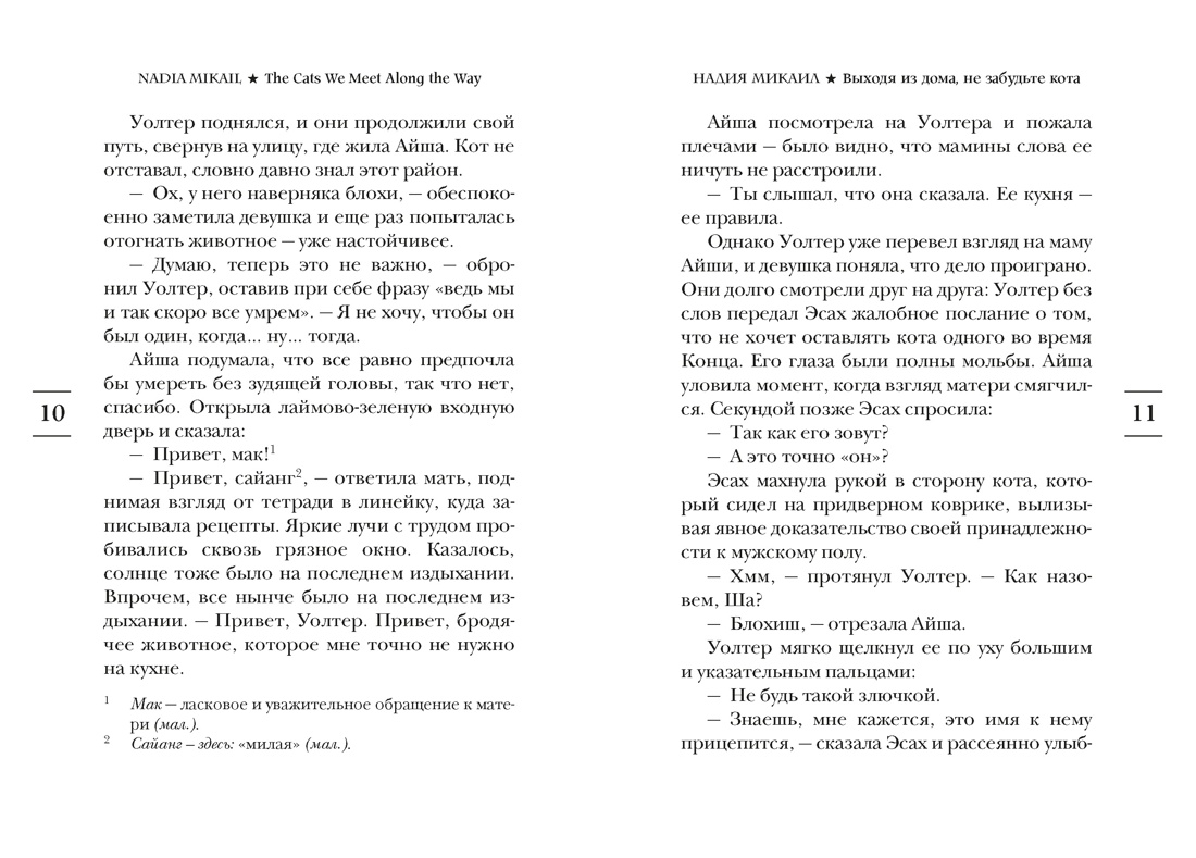 Выходя из дома, не забудьте кота, Отрывок из книги