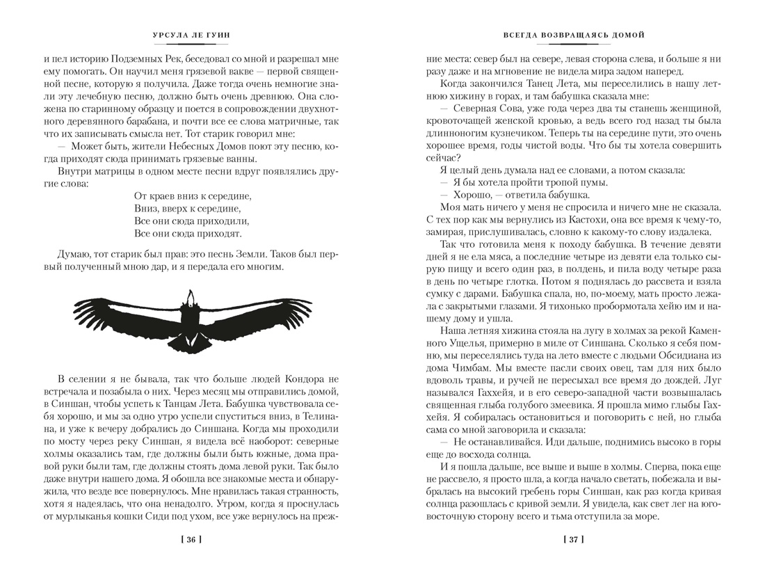 Всегда возвращаясь домой (расширенная авторская версия), Отрывок из книги