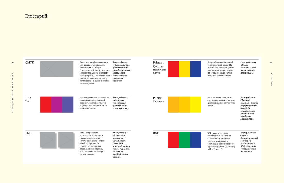 Словарь цвета для дизайнеров, Отрывок из книги