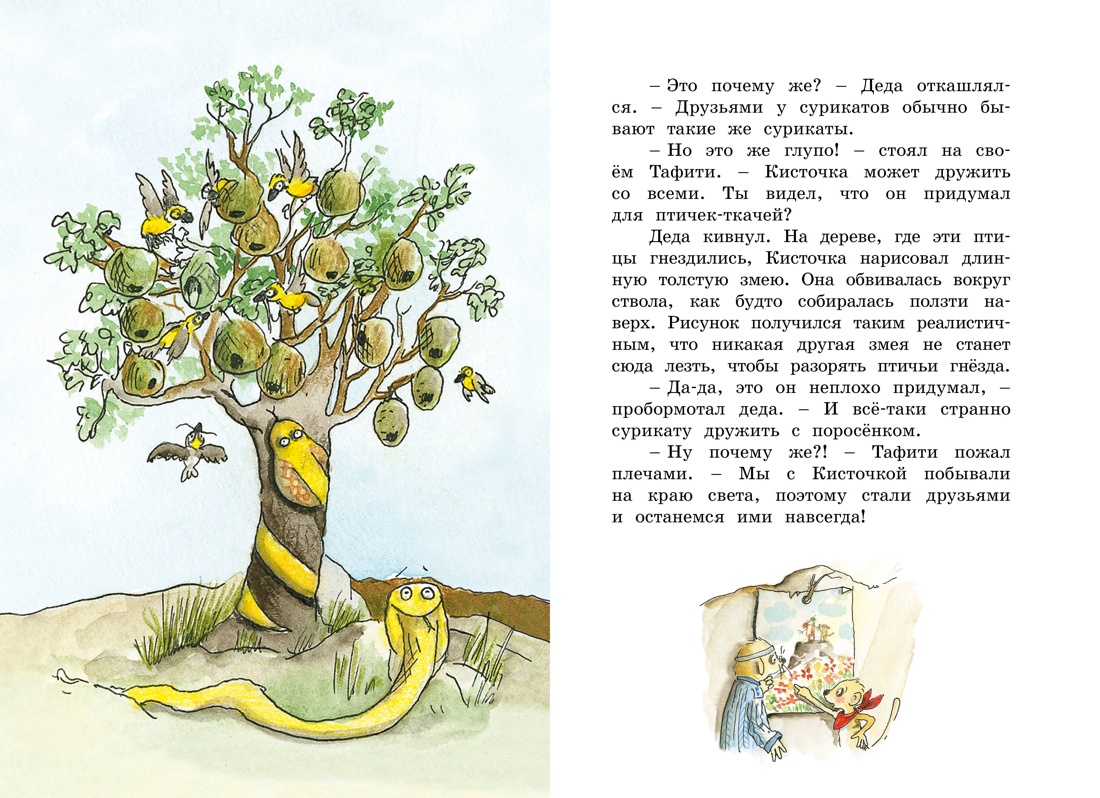 Тафити и летающая корзина, Отрывок из книги