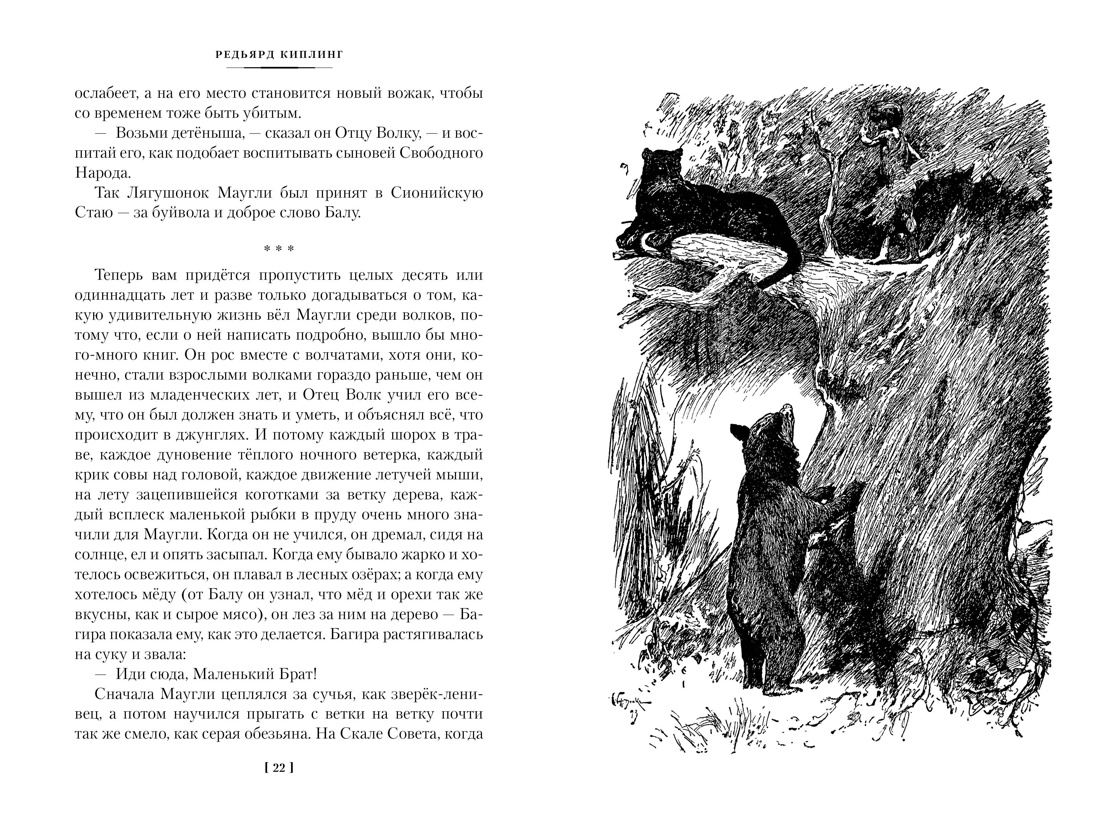 Большая Книга Джунглей, Отрывок из книги