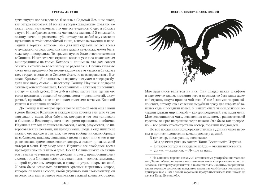 Всегда возвращаясь домой (расширенная авторская версия), Отрывок из книги