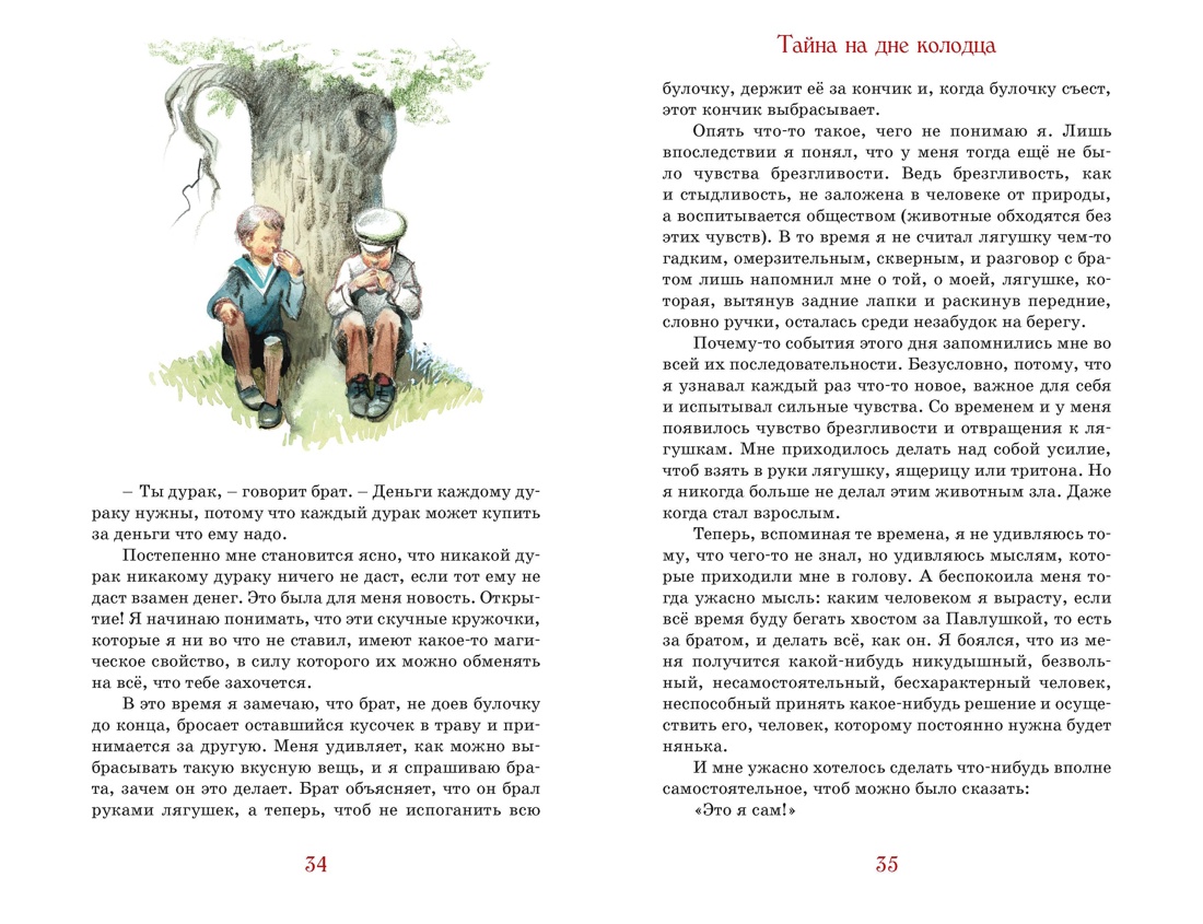Тайна на дне колодца, Отрывок из книги