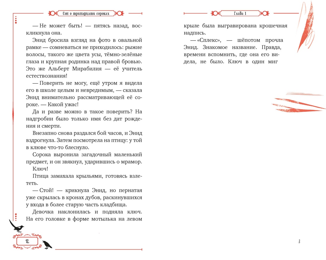 Сон о тринадцати сороках, Отрывок из книги