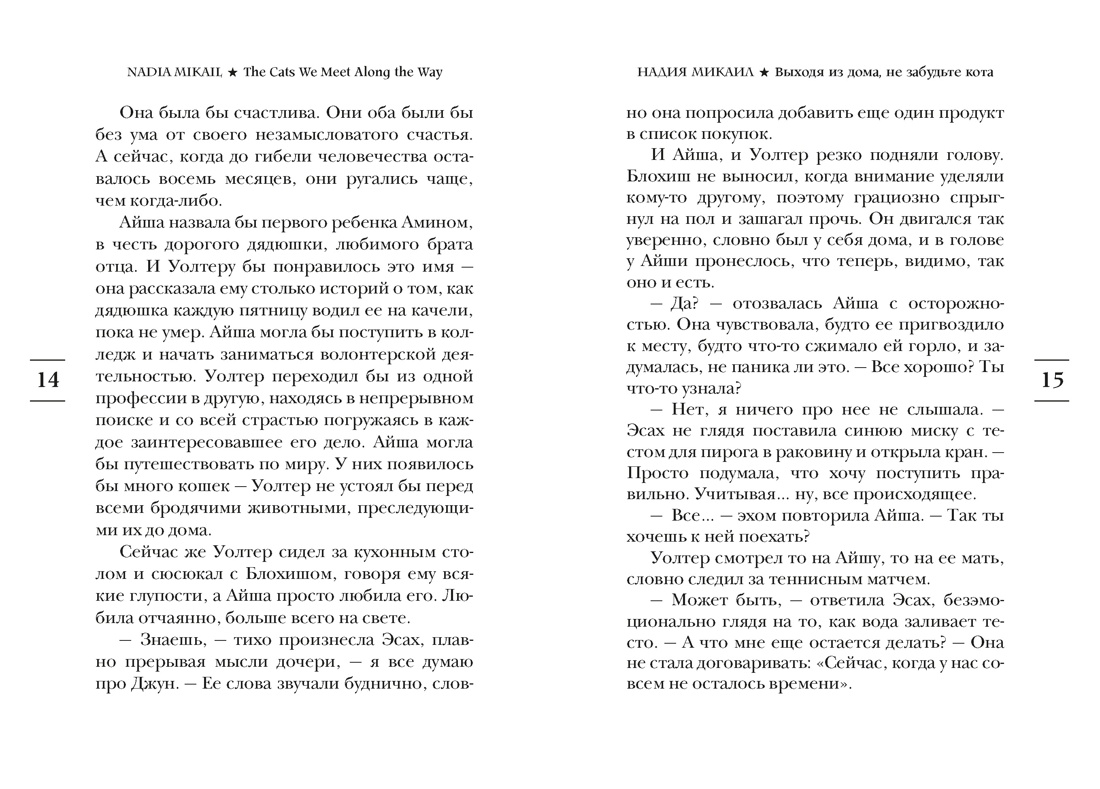 Выходя из дома, не забудьте кота, Отрывок из книги