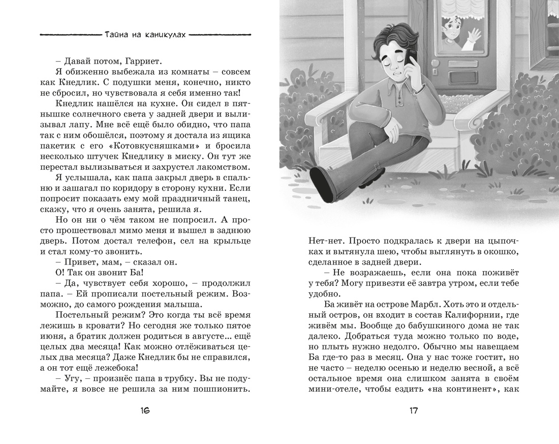 Тайна на каникулах, Отрывок из книги