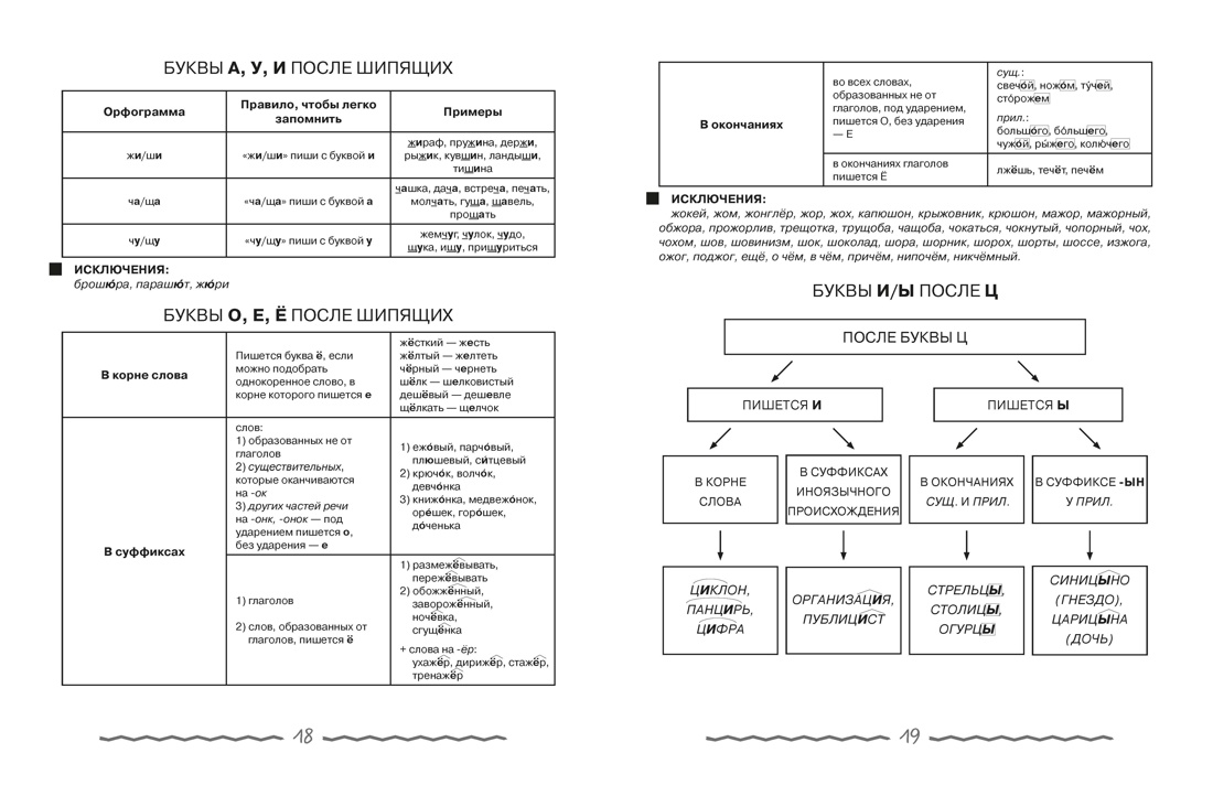 Русский язык в таблицах и комиксах, Отрывок из книги