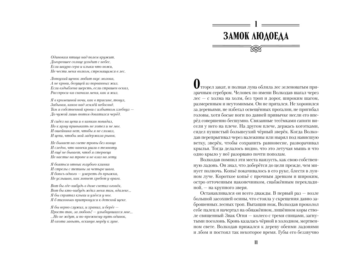 Волкодав (К 30-летию первого издания), Отрывок из книги