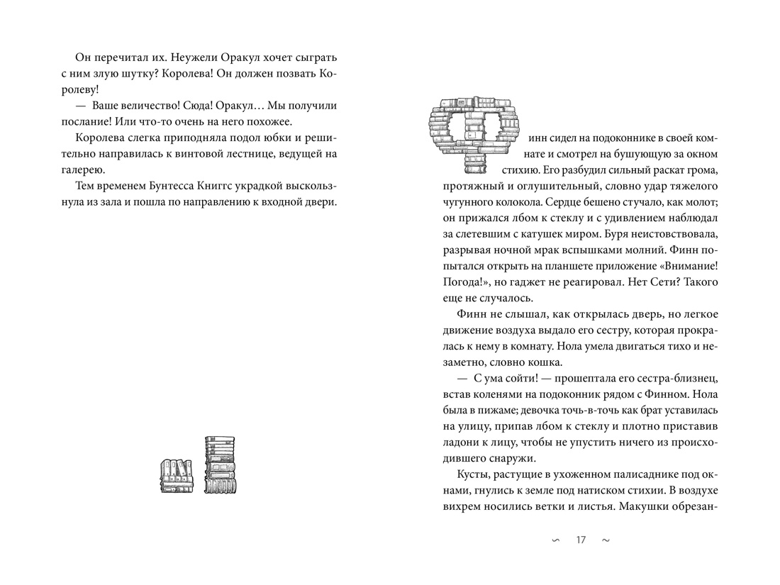 Волшебная библиотека Книггсов. Безумный Оракул, Отрывок из книги