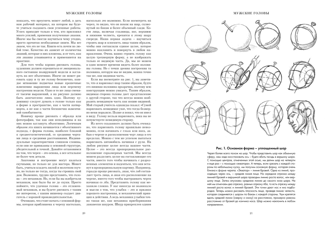 Рисование головы и рук, Отрывок из книги