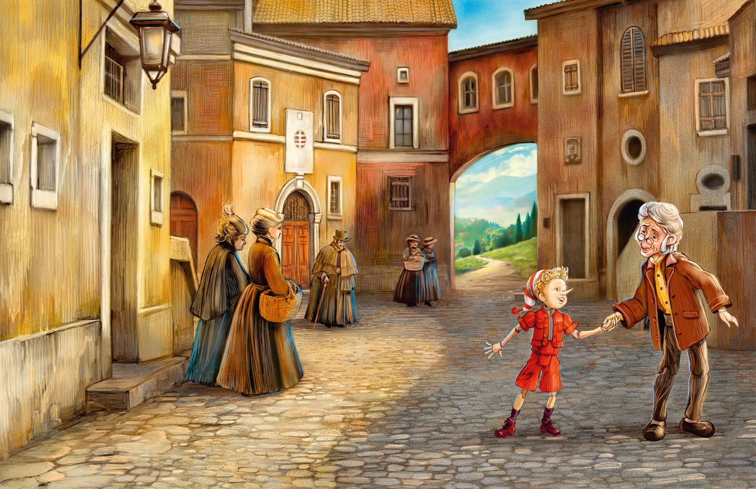 Буратино. Официальная новеллизация для детей с цветными иллюстрациями, Отрывок из книги