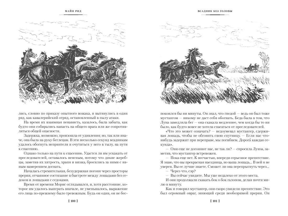 Всадник без головы. Морской волчонок (с иллюстрациями), Отрывок из книги