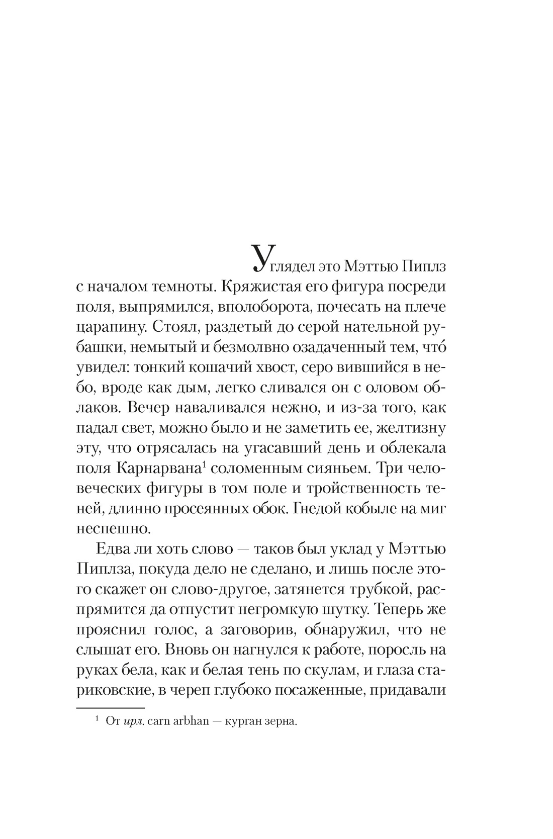 Черный снег, Пол Линч