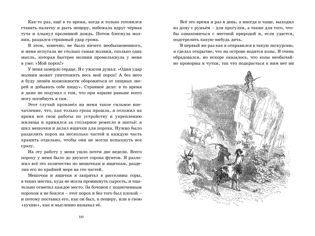 Робинзон Крузо, Отрывок из книги
