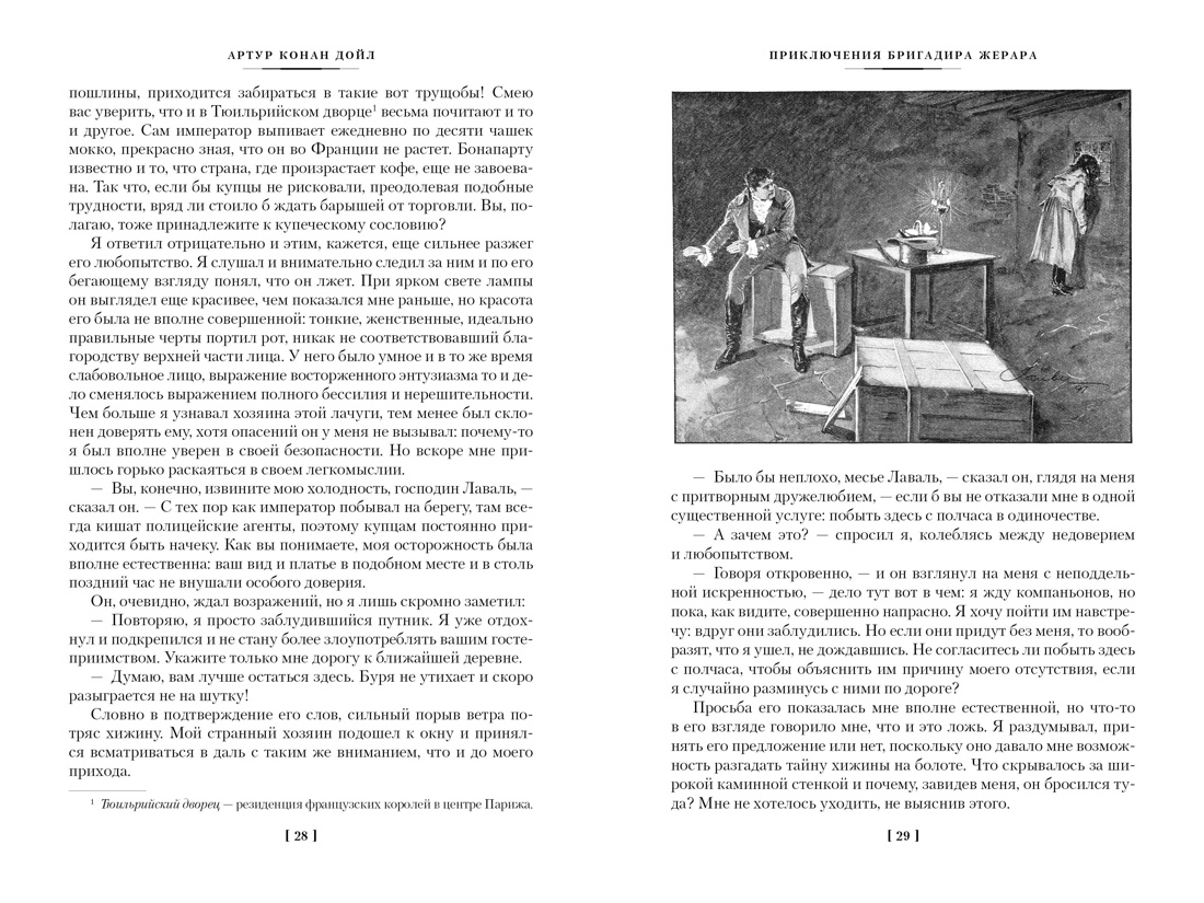 Приключения бригадира Жерара, Отрывок из книги