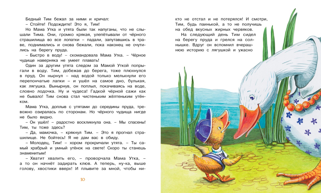 Знаменитый утёнок Тим (Библиотека детской классики), Отрывок из книги