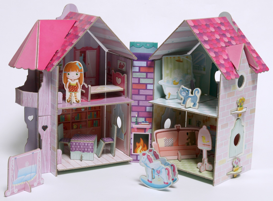 Кукольный домик (книга + 3D модель для сборки), Отрывок из книги