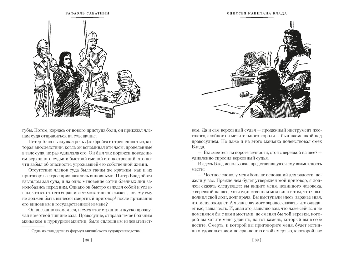 Приключения капитана Блада, Отрывок из книги